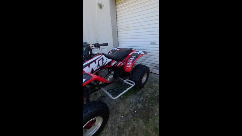 Video preview for quad bike