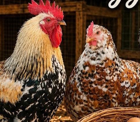 Chamois Polish & Frizzle Fertile Eggs