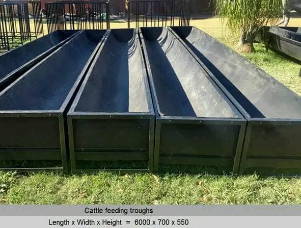 6m Cattle feeders