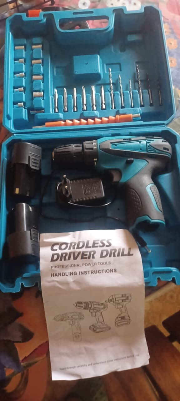 Cordless Driver Drill Kit