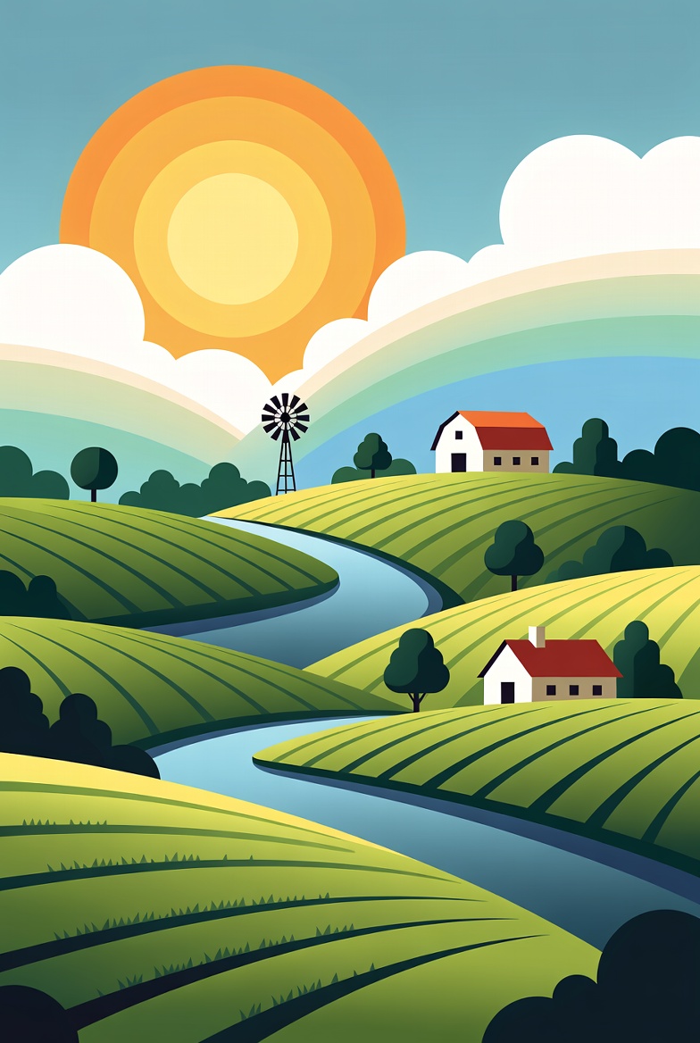 Agriculture illustration